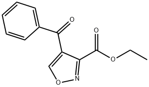 4-벤조일-3-이속사졸카르복실산에틸에스테르 구조식 이미지