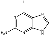 2-Amino-6-iodopurine 구조식 이미지