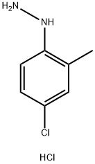 1-(4-CHLORO-2-METHYLPHENYL)HYDRAZINE HYDROCHLORIDE Structure