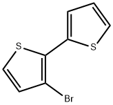 2,2'-Bithiophene, 3-bromo- Structure