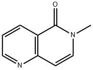 1,6-Naphthyridin-5(6H)-one,6-methyl-(8CI,9CI) 구조식 이미지