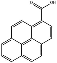 1-PYRENECARBOXYLIC ACID Structure