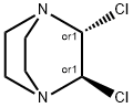 1,4-Diazabicyclo[2.2.2]octane,2,3-dichloro-,trans-(9CI) Structure