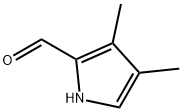 3,4-디메틸-1H-피롤-2-카르복스알데히드 구조식 이미지