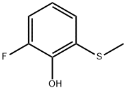 Phenol, 2-fluoro-6-(methylthio)- (9CI) Structure