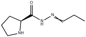 Propanal propyl hydrazone Structure