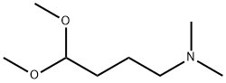 4-(N,N-Dimethylamino)butanal Dimethyl Acetal Structure