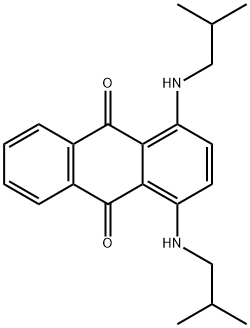 1,4-bis[(2-methylpropyl)amino]anthraquinone Structure