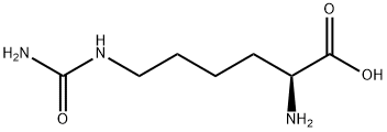 DL-Lysine, N6-(aMinocarbonyl)- Structure