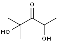 3-펜타논,2,4-디하이드록시-2-메틸-(9CI) 구조식 이미지