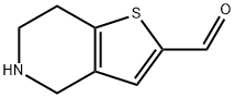 4,5,6,7-테트라하이드로티에노[3,2-C]피리딘-2-카발데하이드 구조식 이미지
