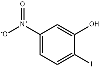 2-요오도-5-니트로페놀 구조식 이미지