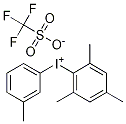 (3-Methylphenyl)(2,4,6-triMethylphenyl)iodoniuM triflate 구조식 이미지