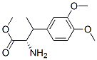 methyl 3-methoxy-O,beta-dimethyl-L-tyrosinate Structure