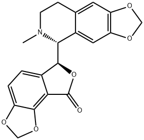 (-)-Bicuculline Structure