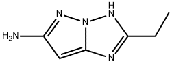 3H-Pyrazolo[1,5-b][1,2,4]triazol-6-amine,  2-ethyl- 구조식 이미지