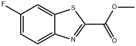 2-벤조티아졸카르복실산,6-플루오로-,메틸에스테르(9CI) 구조식 이미지