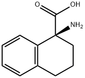 1-Naphthalenecarboxylicacid,1-amino-1,2,3,4-tetrahydro-,(1S)-(9CI) 구조식 이미지