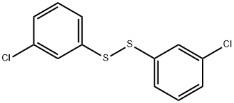 3,3'-DICHLORO DIPHENYL DISULFIDE Structure