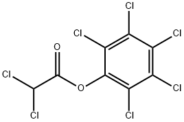 PENTACHLOROPHENYL DICHLOROACETATE Structure