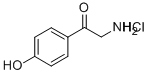 4-hydroxy-alpha-aminoacetophenone 구조식 이미지
