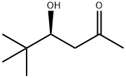 2-Hexanone, 4-hydroxy-5,5-dimethyl-, (4S)- (9CI) Structure