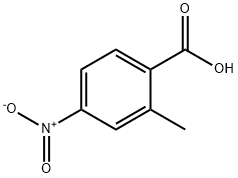 2-Methyl-4-nitrobenzoic acid Structure