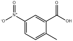 2-Methyl-5-nitrobenzoic acid 구조식 이미지