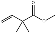 3-Butenoic acid, 2,2-diMethyl-, Methyl ester Structure