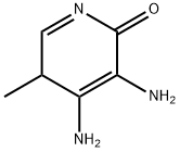 2(5H)-Pyridinone, 3,4-diamino-5-methyl- (9CI) Structure