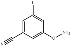 Benzonitrile, 3-(aminooxy)-5-fluoro- (9CI) Structure