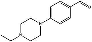 4-(4-ETHYLPIPERAZIN-1-YL)BENZALDEHYDE 구조식 이미지