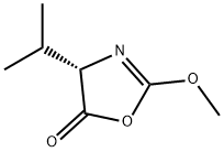 5(4H)-Oxazolone,2-methoxy-4-(1-methylethyl)-,(S)-(9CI) Structure