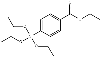 ETHYL-4-(TRIETHOXYSILYL) BENZOATE 구조식 이미지