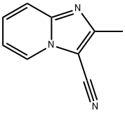 2-Methyl-3-cyanoimidazo(1,2-a)pyridine Structure