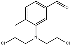 3-(Bis(2-chloroethyl)amino)-4-methylbenzaldehyde Structure
