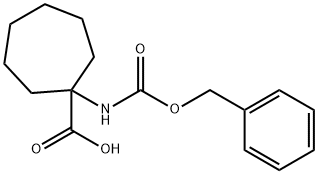 CBZ-1-AMINO-1-CYCLOHEPTANECARBOXYLIC ACID Structure