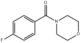 (4-Fluorophenyl)(morpholino)methanone Structure