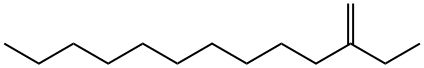 Tridecane, 3-methylene- Structure