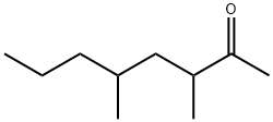 3,5-디메틸-2-옥타논 구조식 이미지