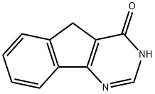 4H-Indeno[1,2-d]pyrimidin-4-one,  1,5-dihydro-  (9CI) Structure