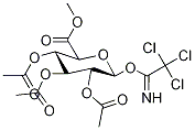 2,3,4-Tri-O-acetyl-β-D-glucuronic Acid Methyl Ester, Trichloroacetimidate Structure