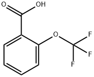 2-(Trifluoromethoxy)benzoic acid 구조식 이미지
