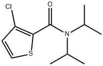 3-Chloro-N,N-diisopropylthiophene-2-carboxamide 구조식 이미지