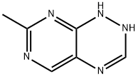 Pyrimido[5,4-e]-as-triazine, 1,2-dihydro-7-methyl- (8CI) Structure