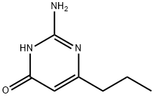 2-amino-6-propylpyrimidin-4-ol 구조식 이미지
