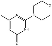 6-Methyl-2-(4-morpholinyl)-4(1H)-pyrimidinone 구조식 이미지