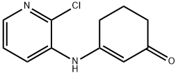 3-[(2-chloro-3-pyridinyl)amino]cyclohex-2-en-1-one 구조식 이미지