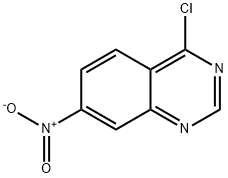 4-CHLORO-7-NITROQUINAZOLINE Structure