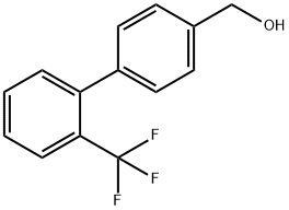 (2'-TRIFLUOROMETHYLBIPHENYL-4-YL)-METHANOL Structure